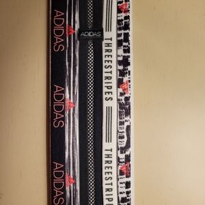 Set of 5 Adidas Elastic Headbands - NWOT